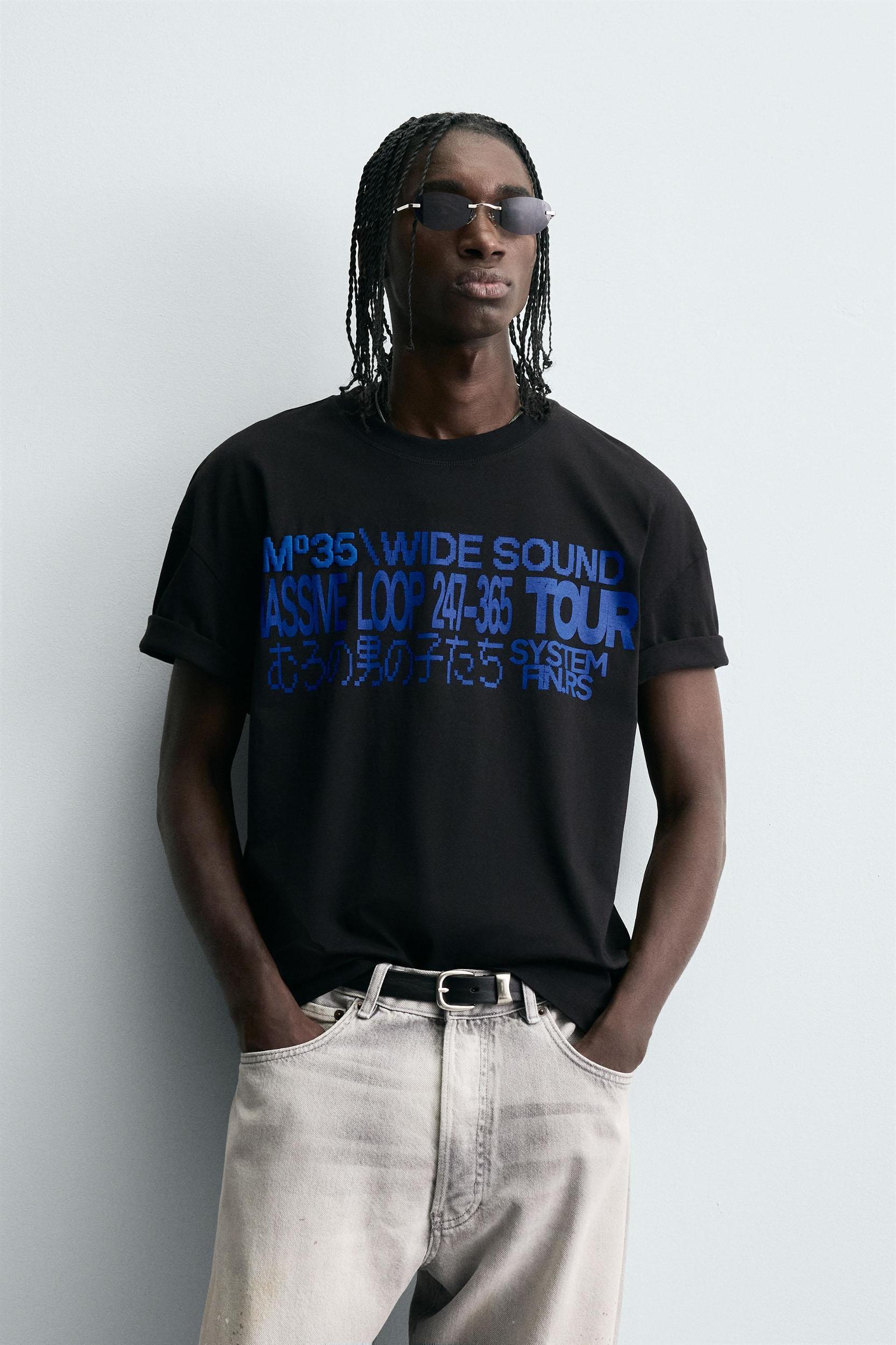 GRAPHIC TEXT T-SHIRT Product Image