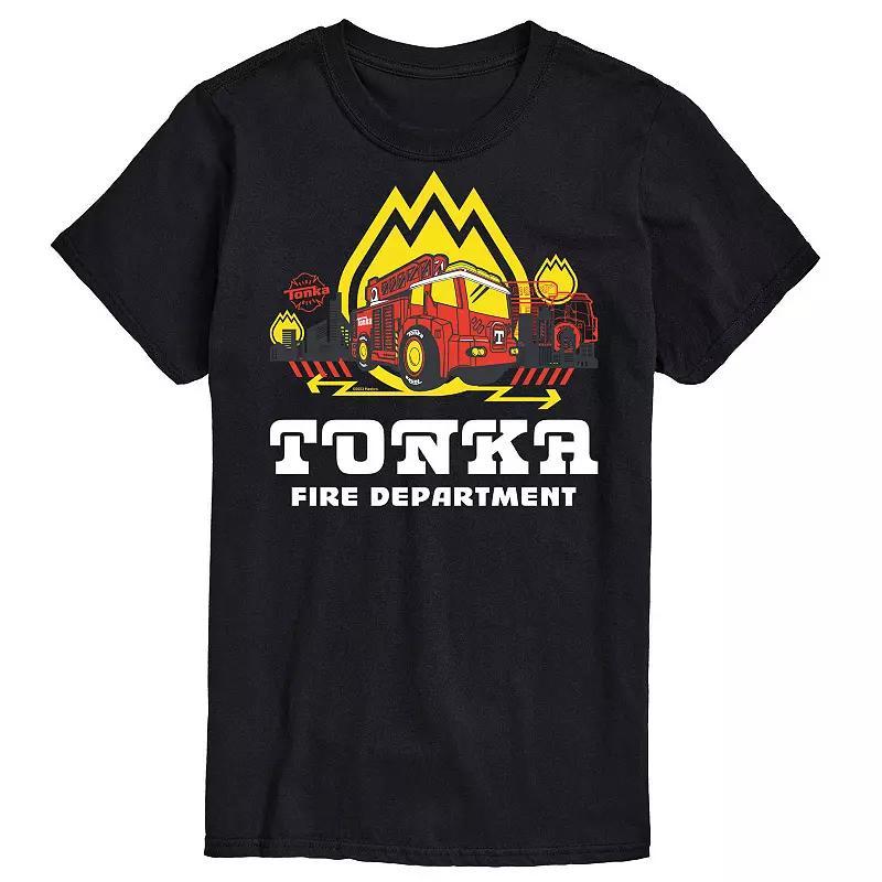 Big & Tall Tonka Fire Department Graphic Tee, Men's, Size: 4XL Tall, Black Product Image