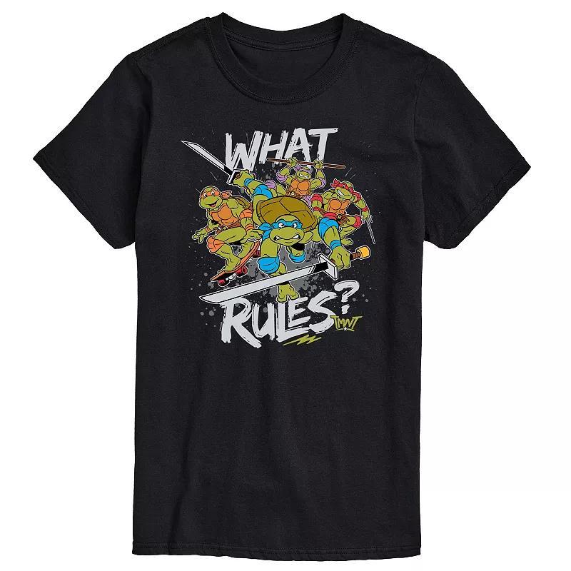 Men's Teenage Mutant Ninja Turtles Rules Graphic Tee,  Product Image