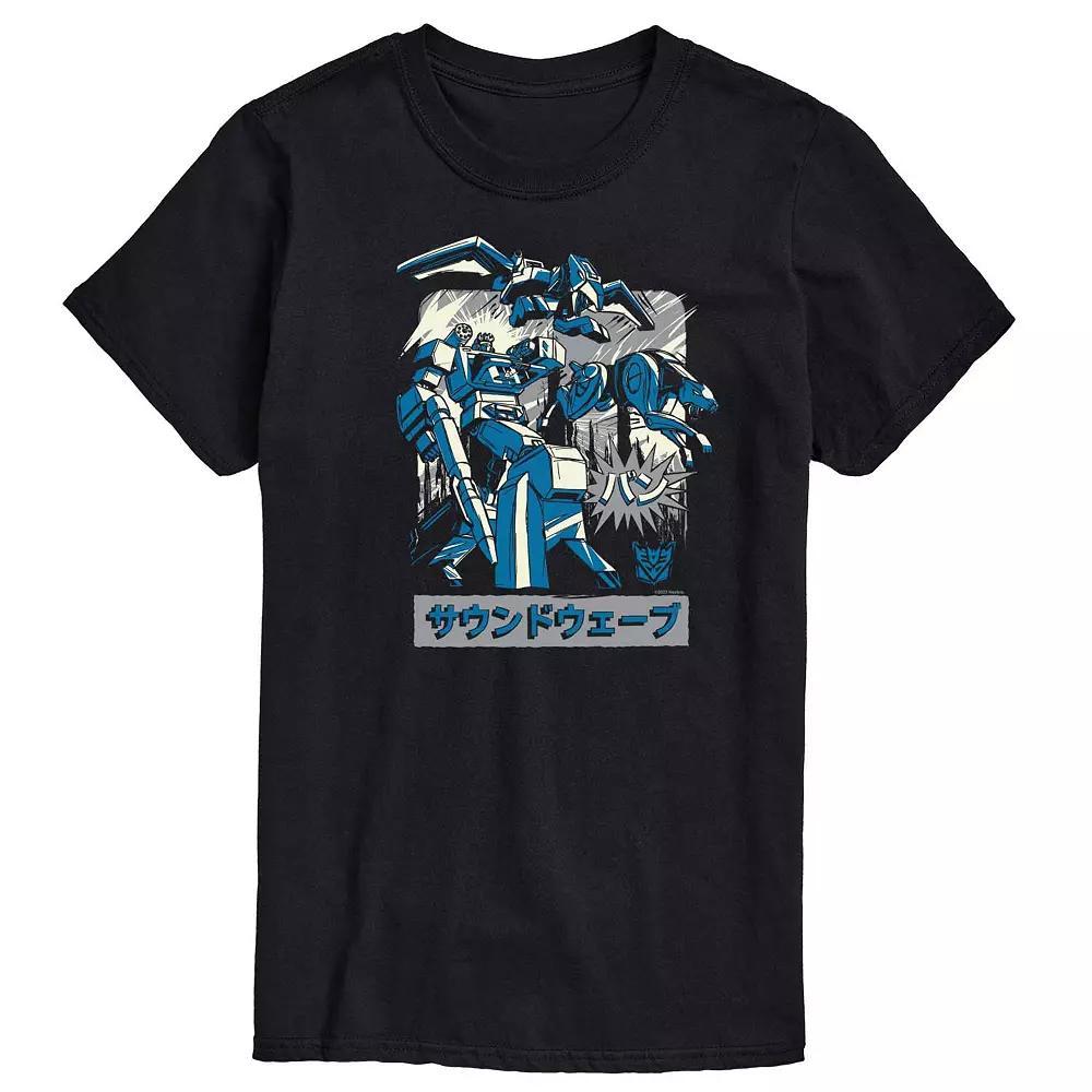 Men's Transformers Soundwave Graphic Tee, Size: XL, Black Product Image