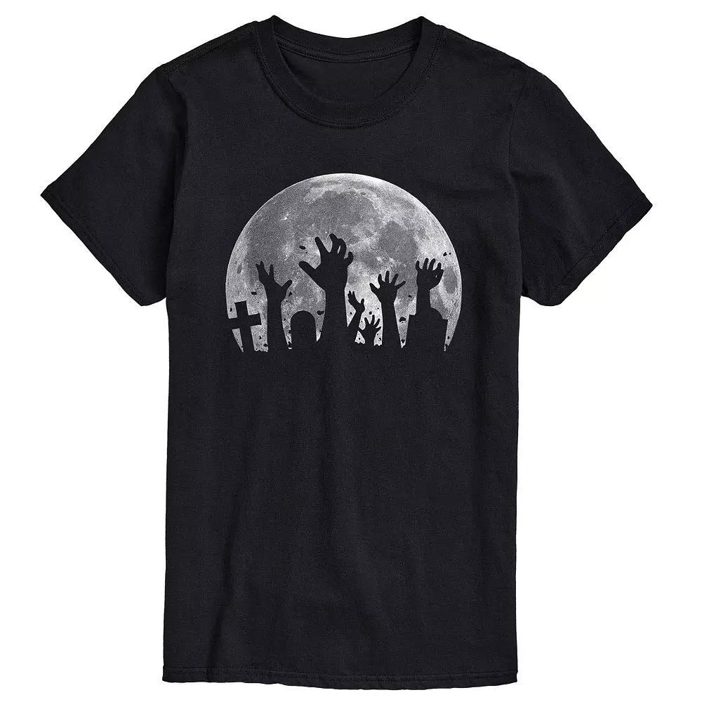 Men's Zombie Hands Graveyard Tee,  Product Image