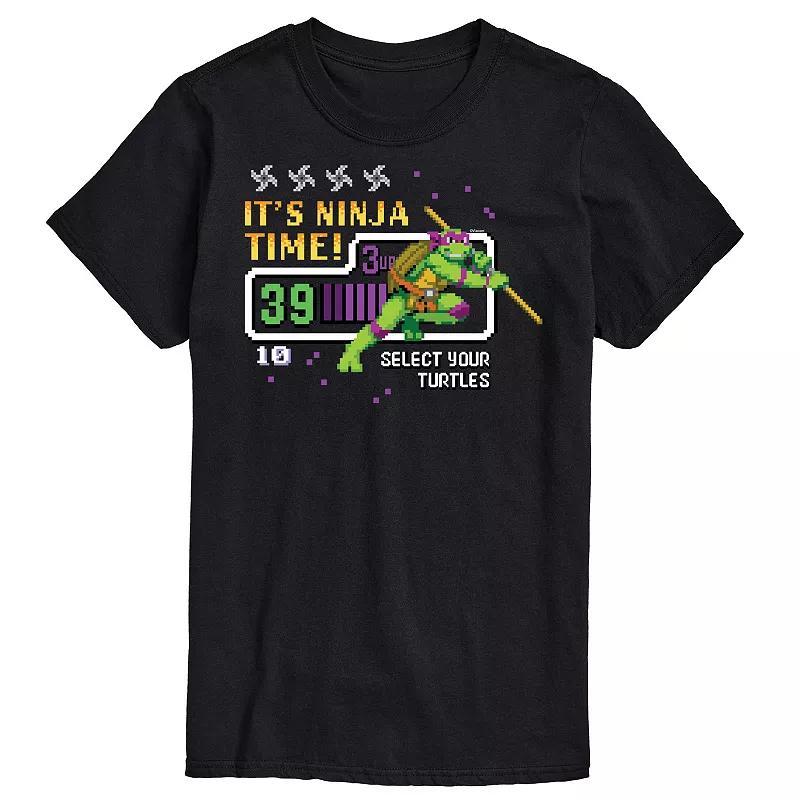 Men's Teenage Mutant Ninja Turtles Donnie Graphic Tee, Size: Large, Black Product Image