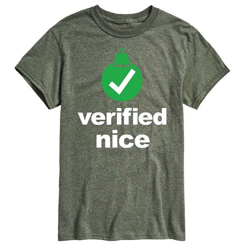 Big & Tall Verified Nice Graphic Tee, Mens Product Image