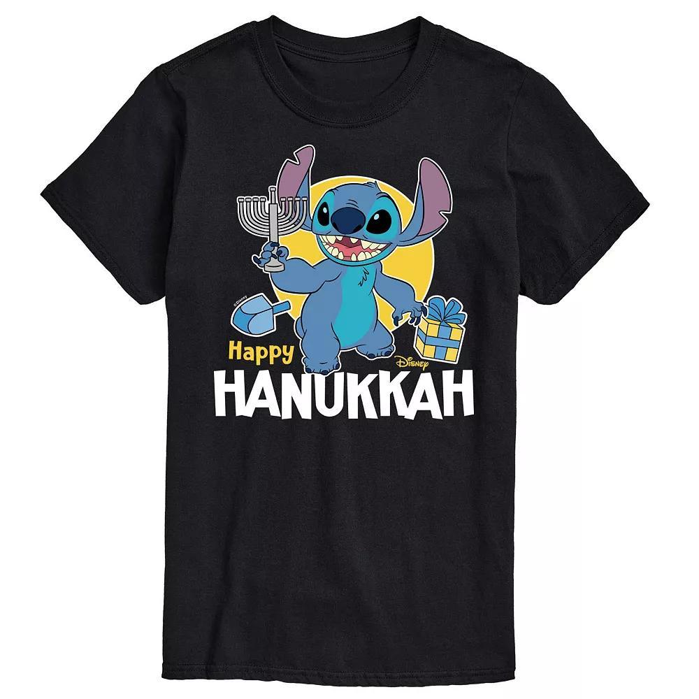 Disney's Lilo & Stitch Men's Happy Hanukkah Graphic Tee,  Product Image