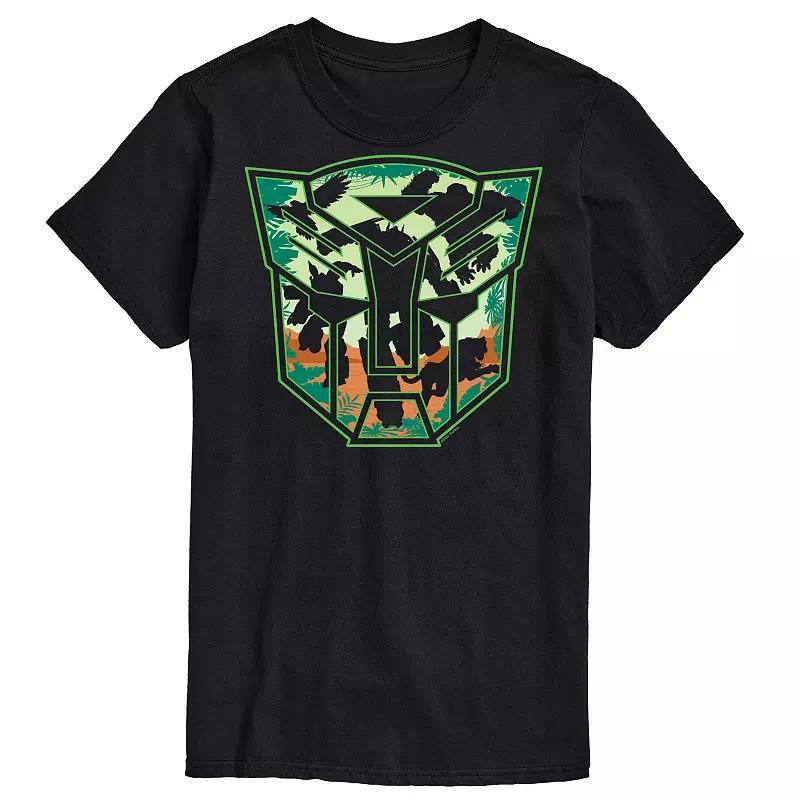 Men's Transformers Autobot Jungle Logo Graphic Tee, Size: XS, Blue Product Image