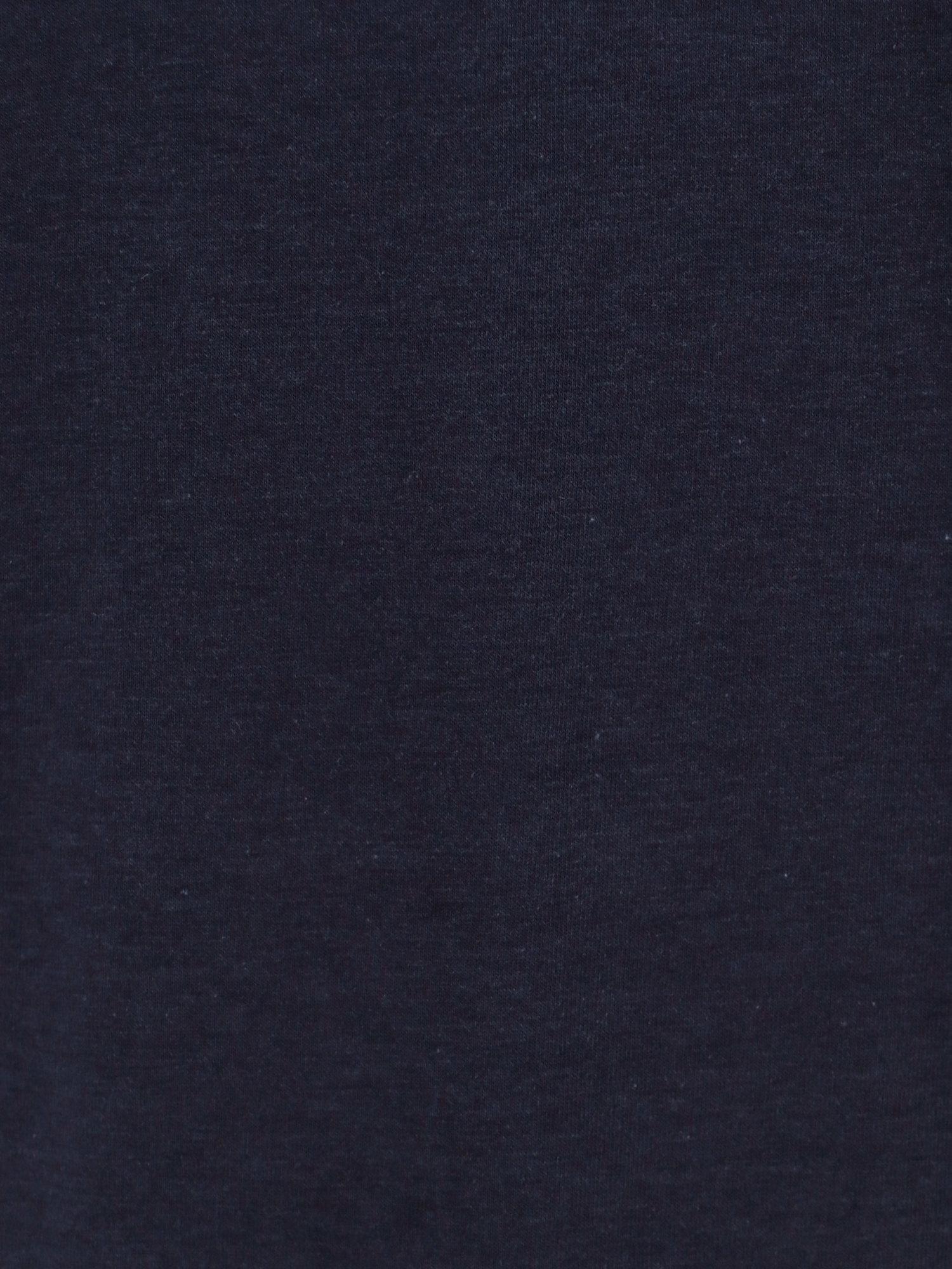 TOM FORD Black Basic Crewneck T-shirt With Tonal Stitching In Cotton Blend Man Product Image