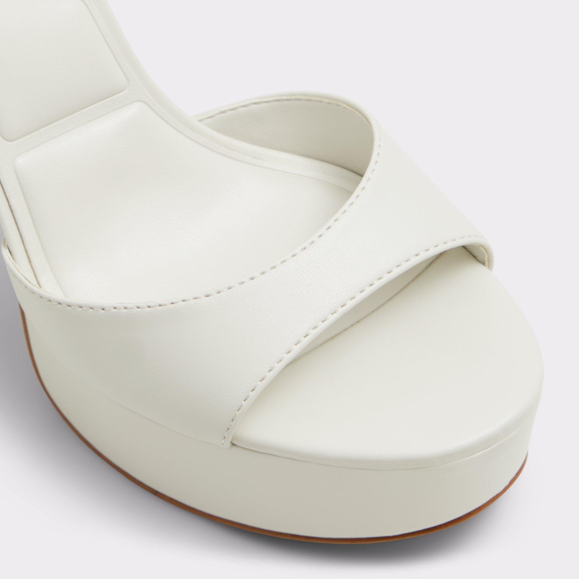 Valoria White Women's Platform Sandals | ALDO US Product Image