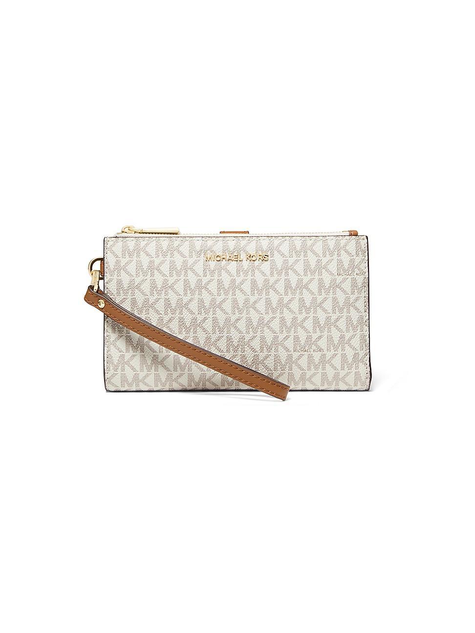 Michael Kors Signature Logo Jet Set Double Zip Wristlet Product Image