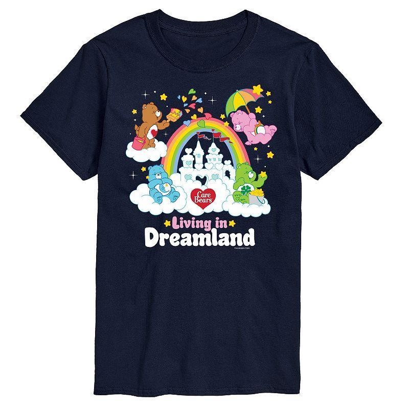 Big & Tall Care Bears Living In Dreamland Graphic Tee, Men's, Size: 5XB, Blue Product Image