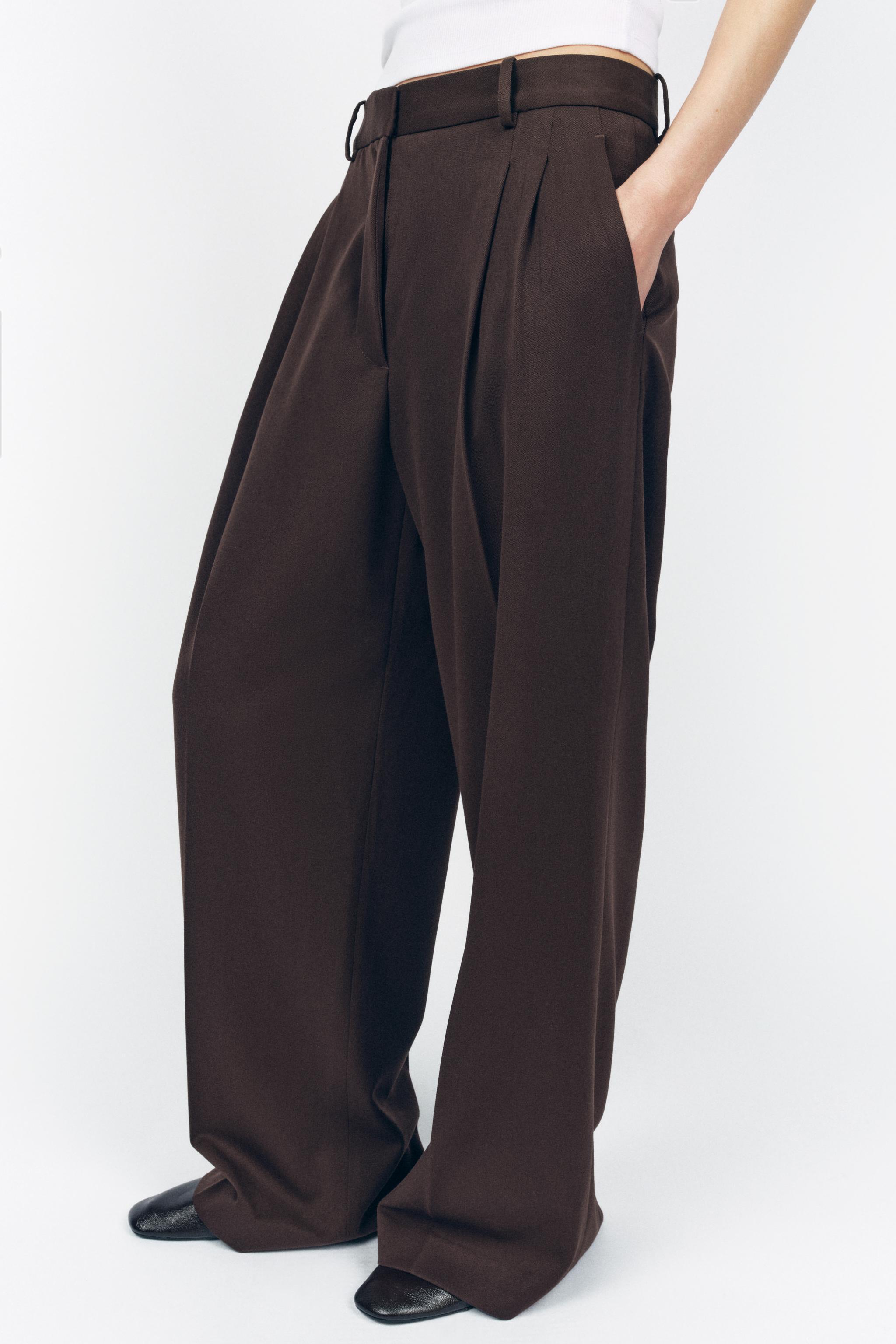 PLEATED PANTS ZW COLLECTION Product Image