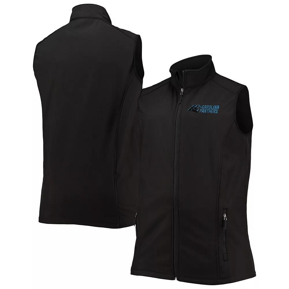 Men's Dunbrooke Black Carolina Panthers Big & Tall Archer Softshell Full-Zip Vest,  Product Image