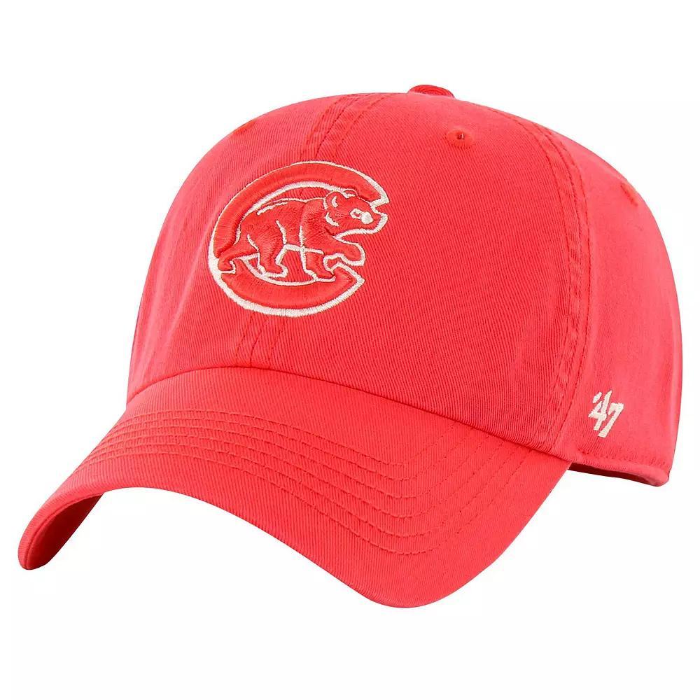 Men's '47 Red Chicago Cubs Classic Franchise Fitted Hat,  Product Image