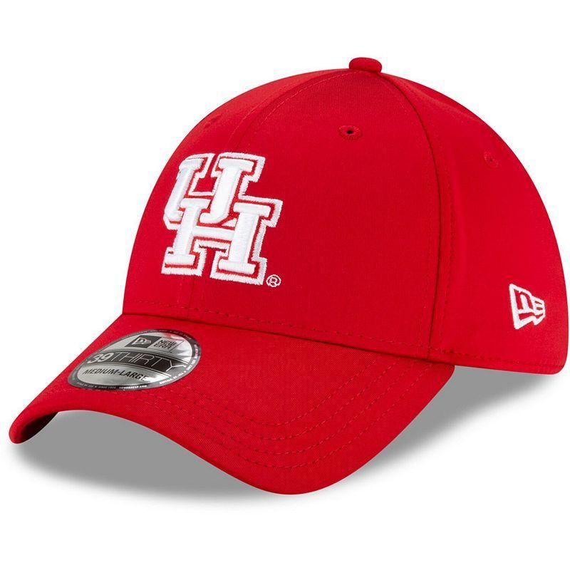 Mens New Era Red Houston Cougars Campus Preferred 39THIRTY Flex Hat Product Image