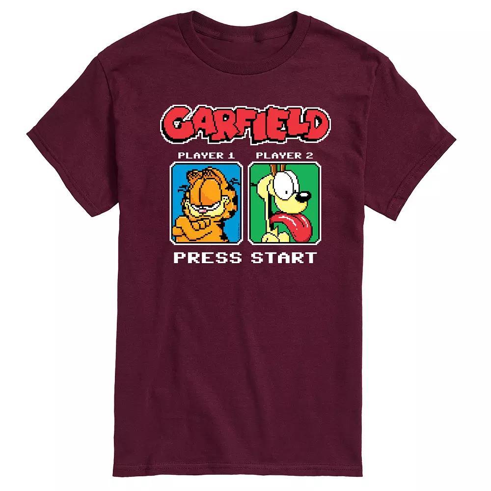 Men's Garfield Odie Game On Graphic Tee,  Product Image