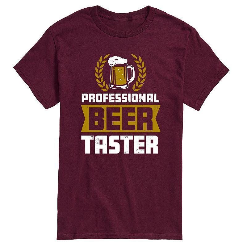 Big & Tall Professional Beer Taster Tee, Men's, Size: 5XB, Black Product Image