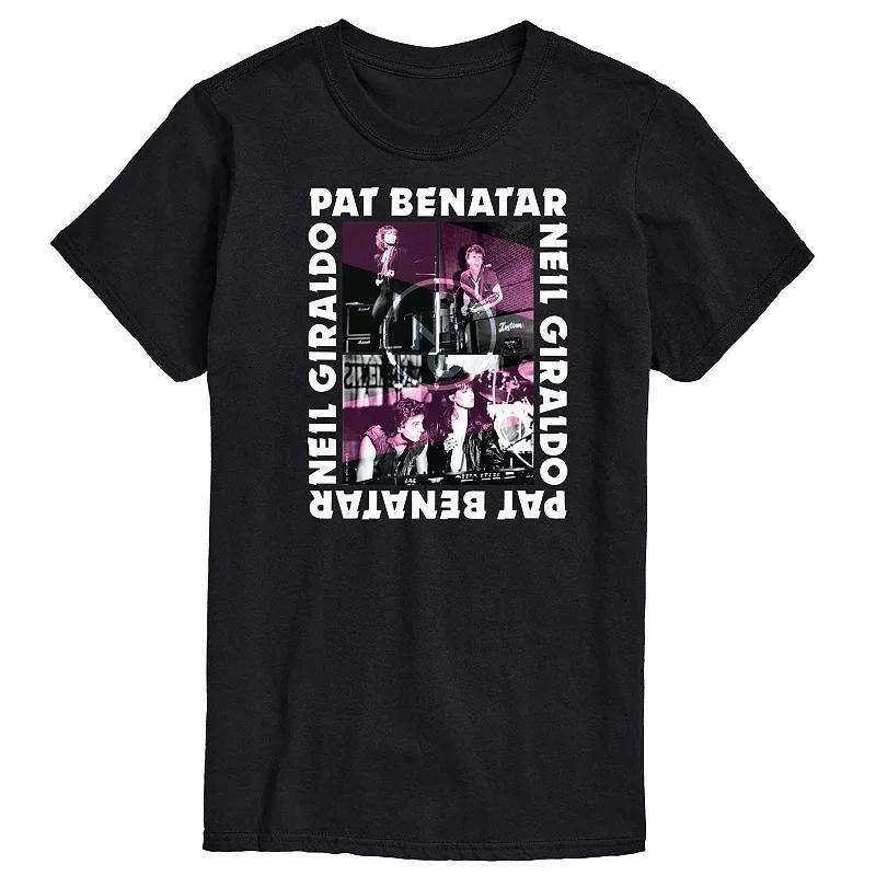 Men's Pat Benatar Graphic Tee, Size: Small, Black Product Image