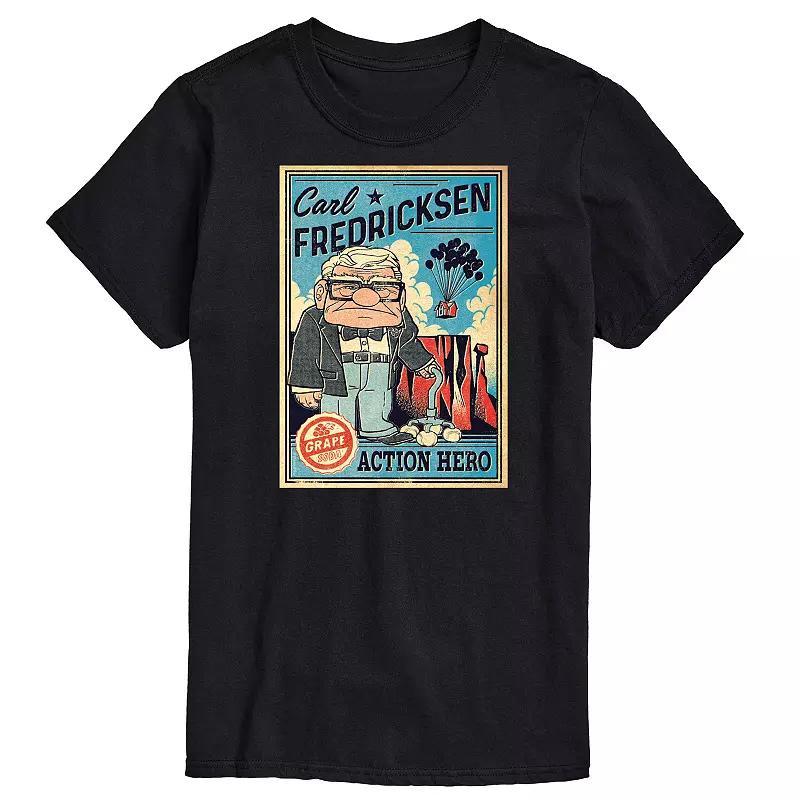 Disney / Pixar's UP Big & Tall Carl Graphic Tee, Men's,  Product Image
