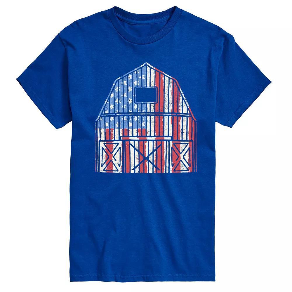 Men's USA Barn Graphic Tee.,  Product Image