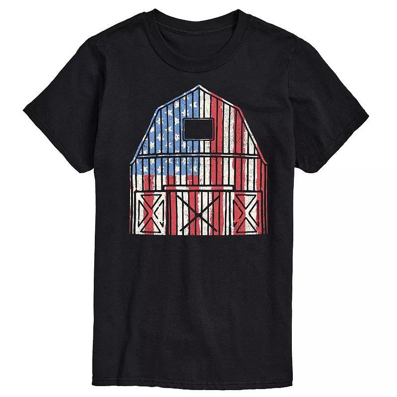 Men's USA Barn Graphic Tee.,  Product Image