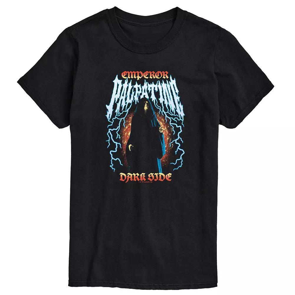 Big & Tall Star Wars Palpatine Emperor Dark Side Graphic Tee, Men's,  Product Image