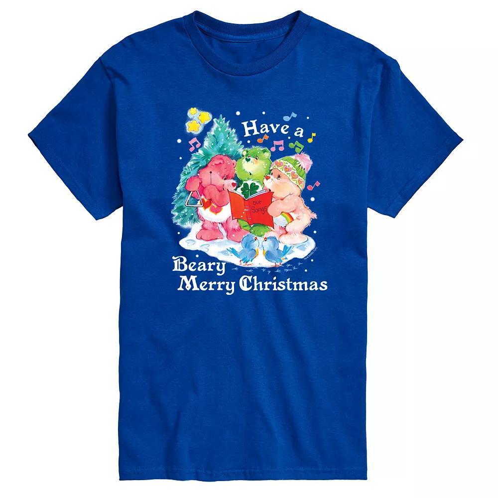 Men's Care Bears Have A Beary Merry Christmas Graphic Tee, Size: Large, Purple Product Image