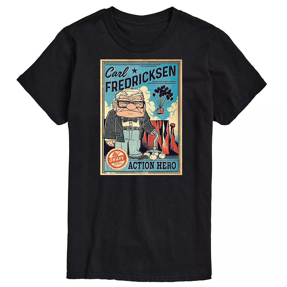 Disney / Pixar's UP Big & Tall Carl Graphic Tee, Men's,  Product Image