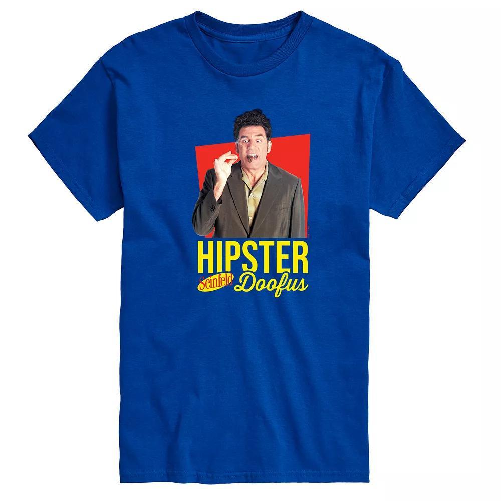 Men's Seinfeld Hipster Doofus Graphic Tee, Size: Medium, Blue Product Image