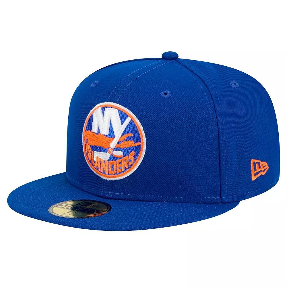 Men's New Era Royal New York Islanders Core 59FIFTY Fitted Hat,  Product Image
