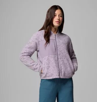 Columbia Womens Stellar Path Fleece Bomber Full Zip Jacket- Product Image