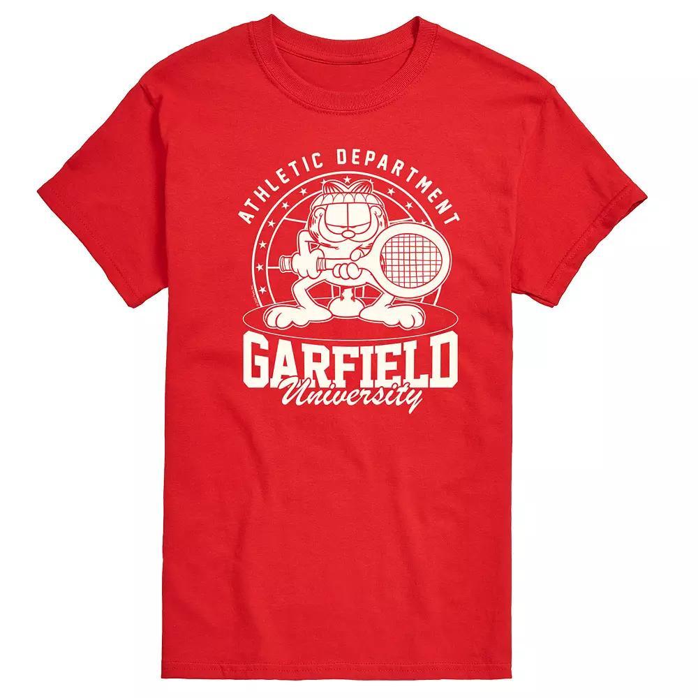 Men's Garfield Tennis Graphic Tee,  Product Image
