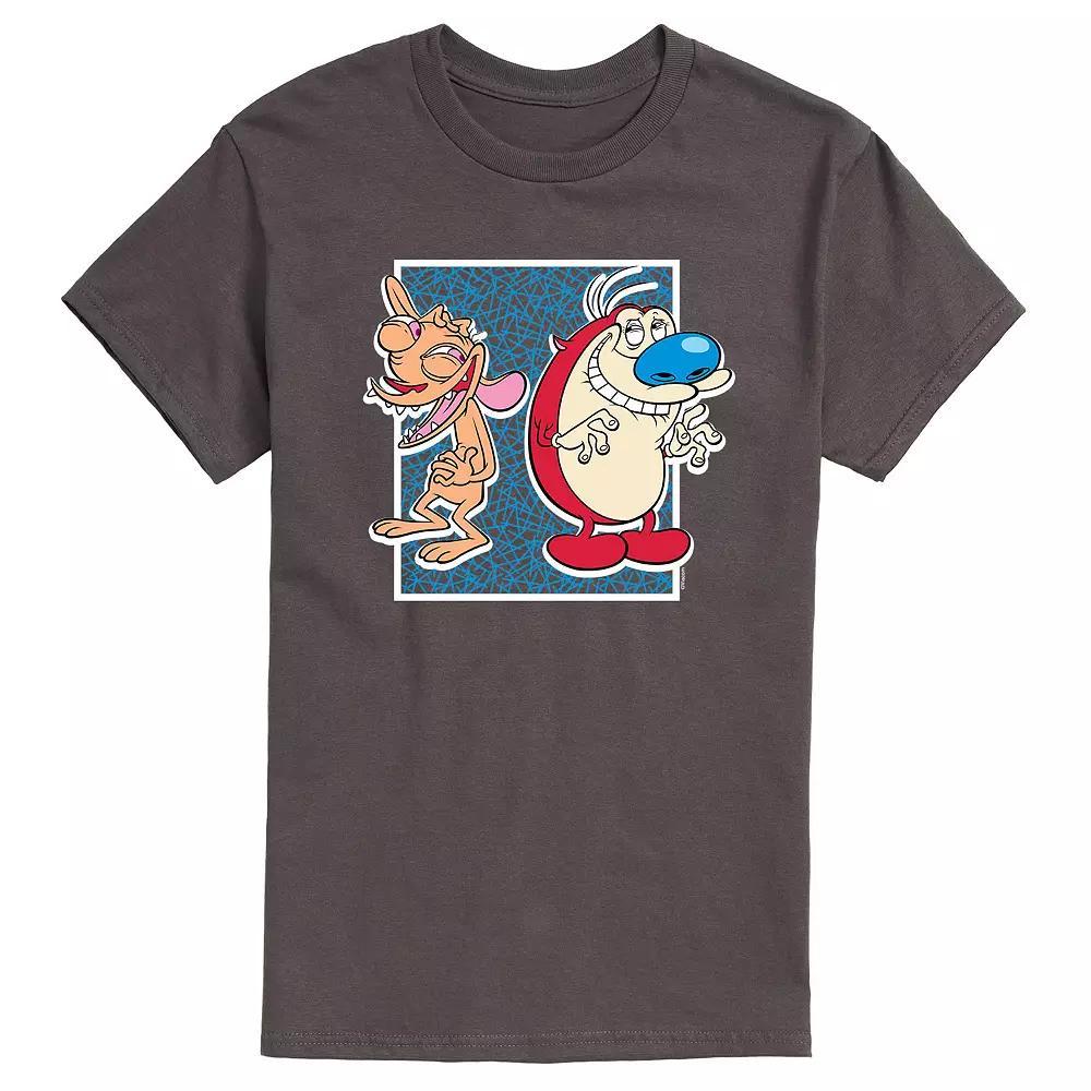 Big & Tall Ren & Stimpy Portrait Graphic Tee, Men's,  Product Image