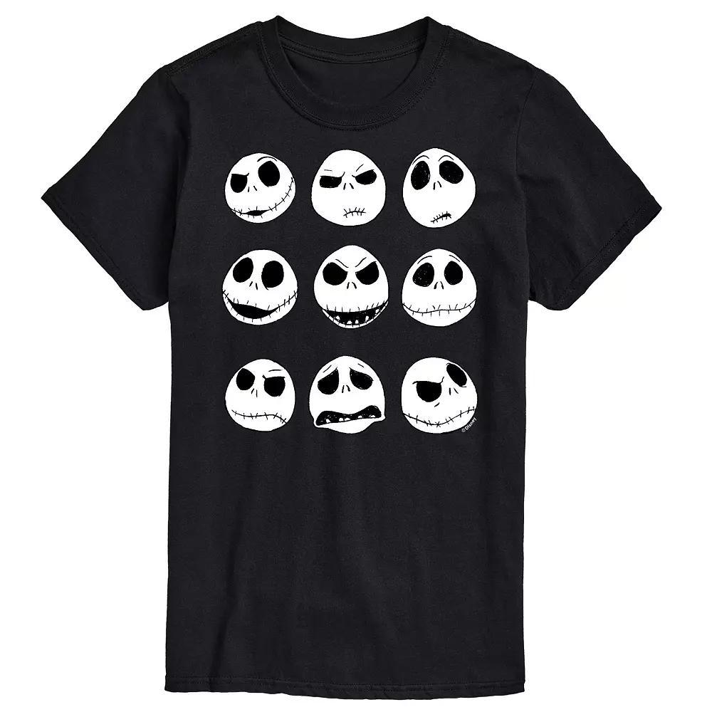 Disney's The Nightmare Before Christmas Jack Skellington Men's Grid Graphic Tee, Size: XXL, Green Product Image