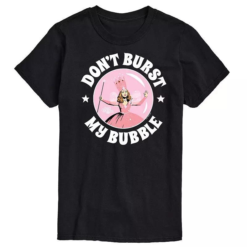 Men's Wizard Of Oz Don't Burst My Bubble Graphic Tee, Size: XS, Blue Product Image