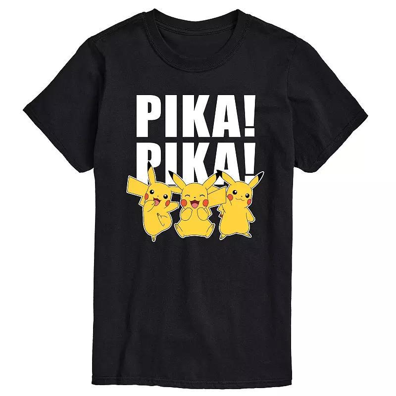 Men's Pokemon Multi Pika Tee,  Product Image
