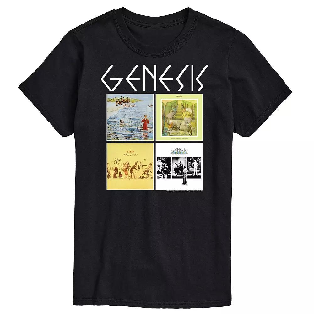 Big & Tall Genesis Album Grid Tee, Men's,  Product Image