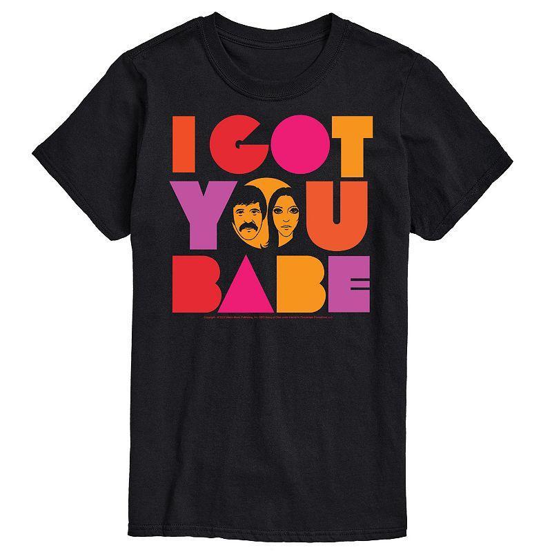 Big & Tall Sonny And Cher I Got You Tee, Men's,  Product Image