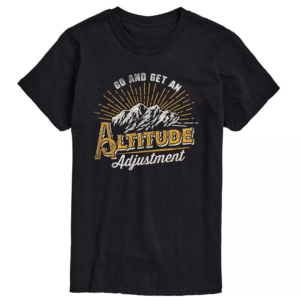 Men's Altitude Adjustment Graphic Tee, Size: XS, Black Product Image