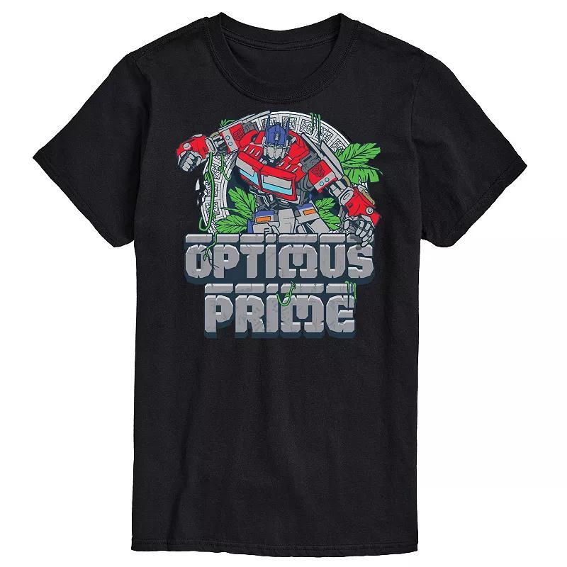 Men's Transformers Optimus Prime Graphic Tee, Size: XXL, Blue Product Image