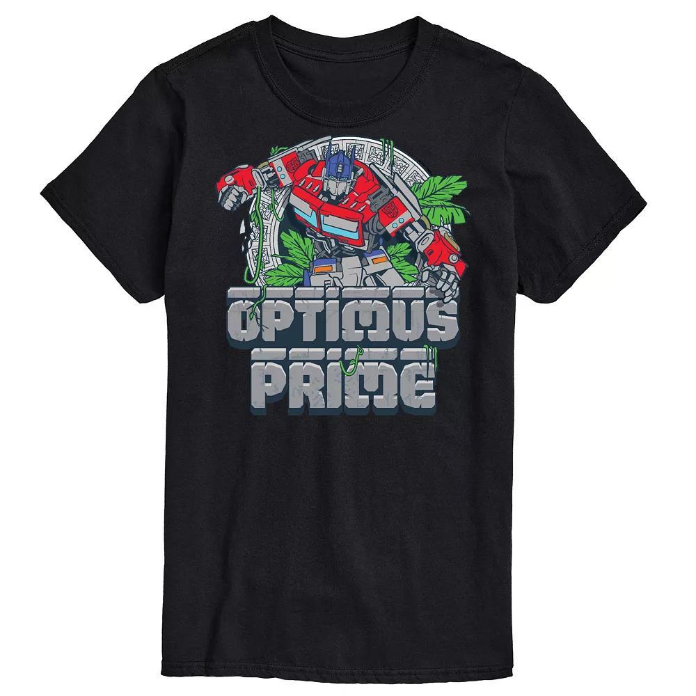 Men's Transformers Optimus Prime Graphic Tee, Size: XXL, Blue Product Image