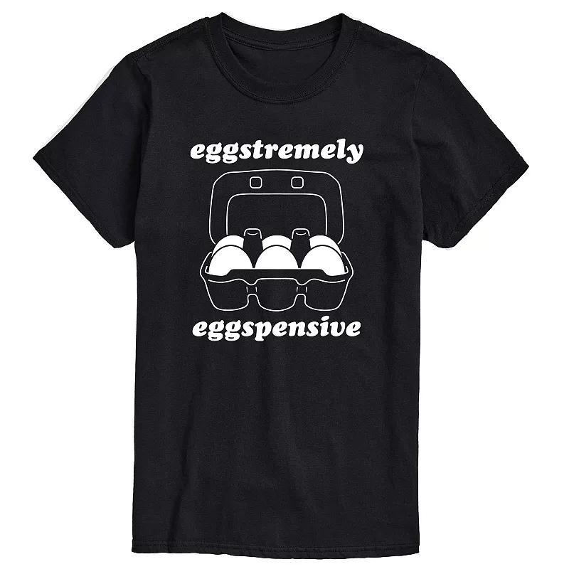 Mens Eggstremely Eggspensive Graphic Tee Product Image