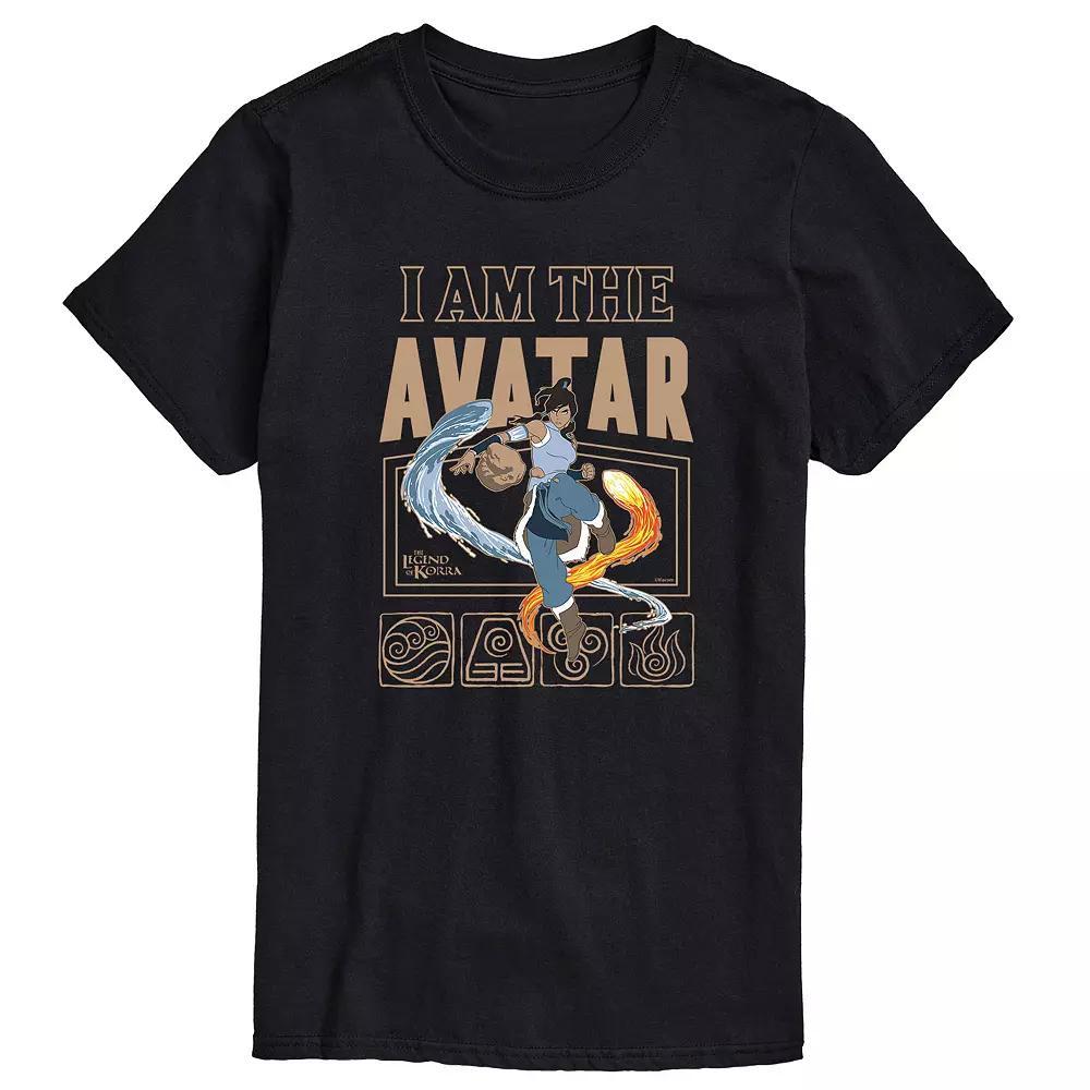 Big & Tall The Legend of Korra I Am The Avatar Graphic Tee, Men's,  Product Image