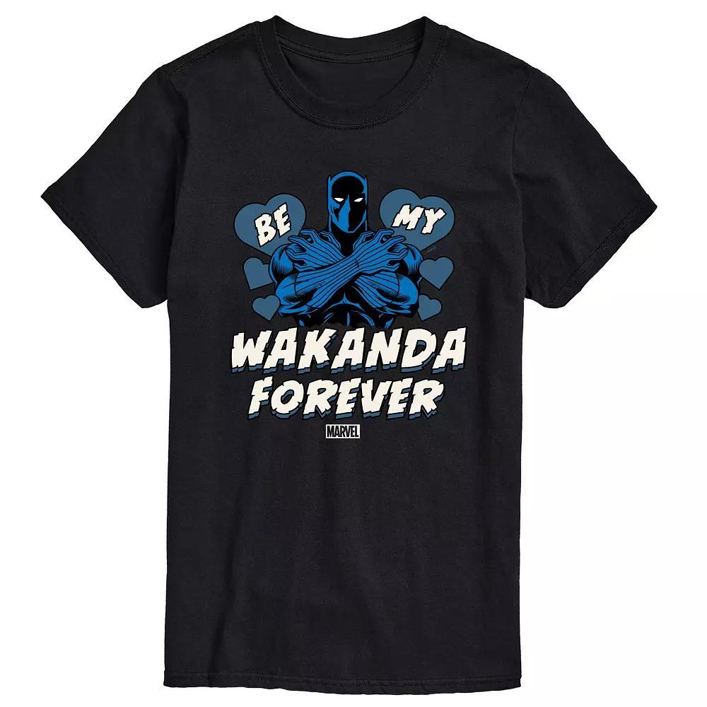 Men's Marvel Black Panther Be My Wakanda Forever Graphic Tee,  Product Image