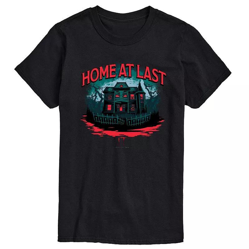 Men's IT Home At Last Graphic Tee, Size: 3XL, Black Product Image