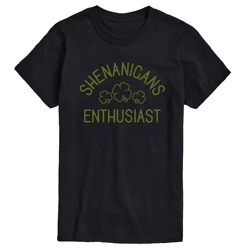 Men's Shenanigans Ethusiast Tee, Size: XXL, Black Product Image