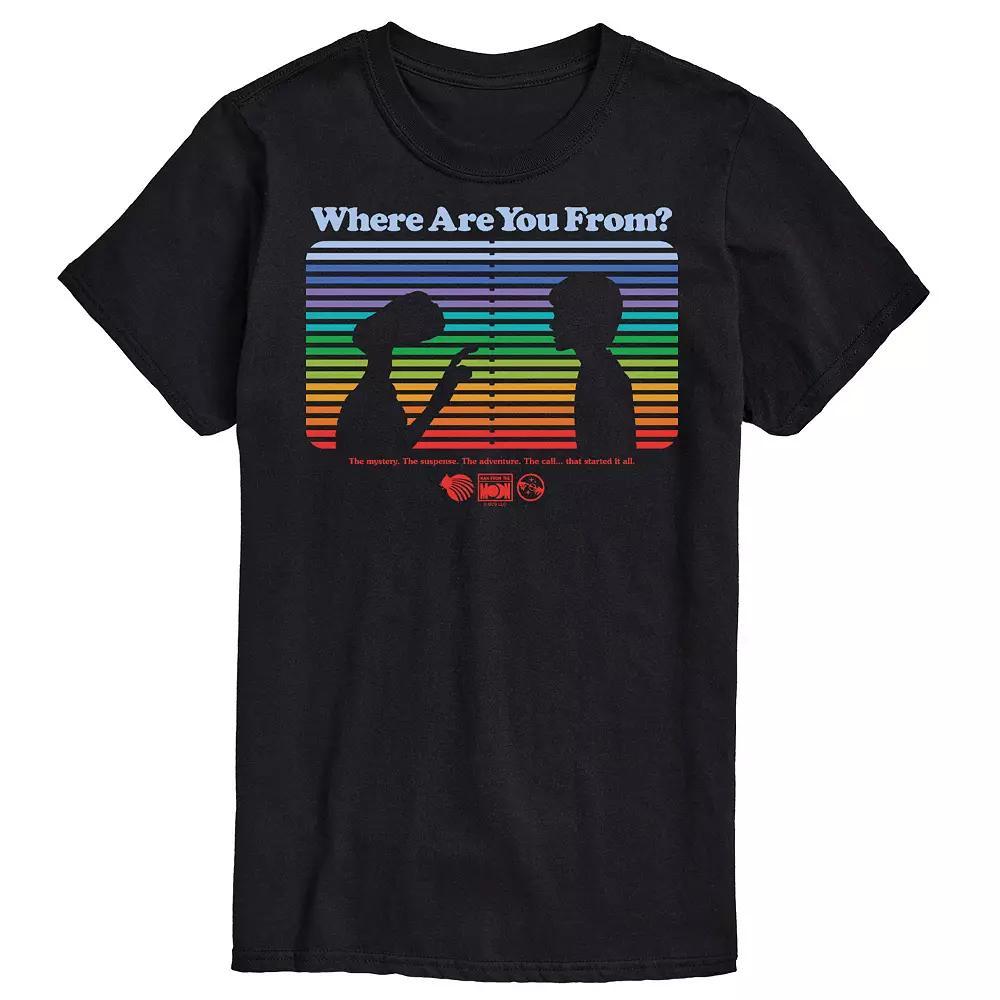 Men's ET Where Are You From Tee, Size: Small, Black Product Image