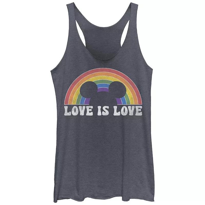 Juniors' Star Wars Pride Rebel Love Tri-Blend Racerback Graphic Tank Top, Girl's,  Product Image