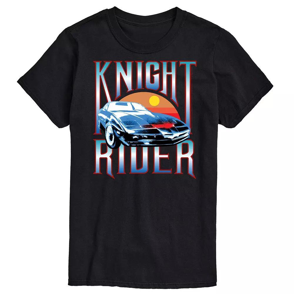 Big & Tall Knight Rider Graphic Tee, Men's, Size: 6XB, Black Product Image