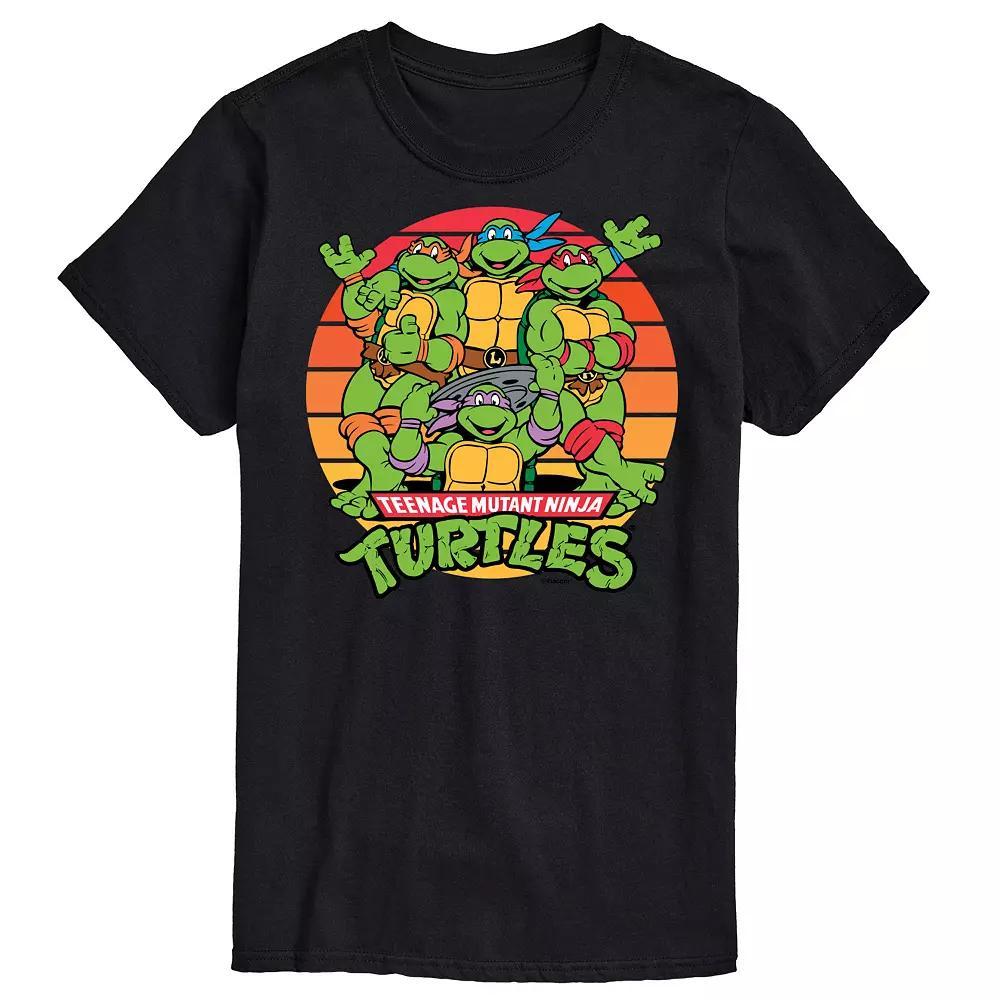 Big & Tall TMNT Retro Graphic Tee, Men's,  Product Image