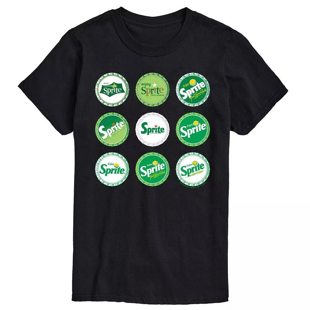 Big & Tall Sprite Bottle Cap Evolution Graphic Tee, Men's,  Product Image