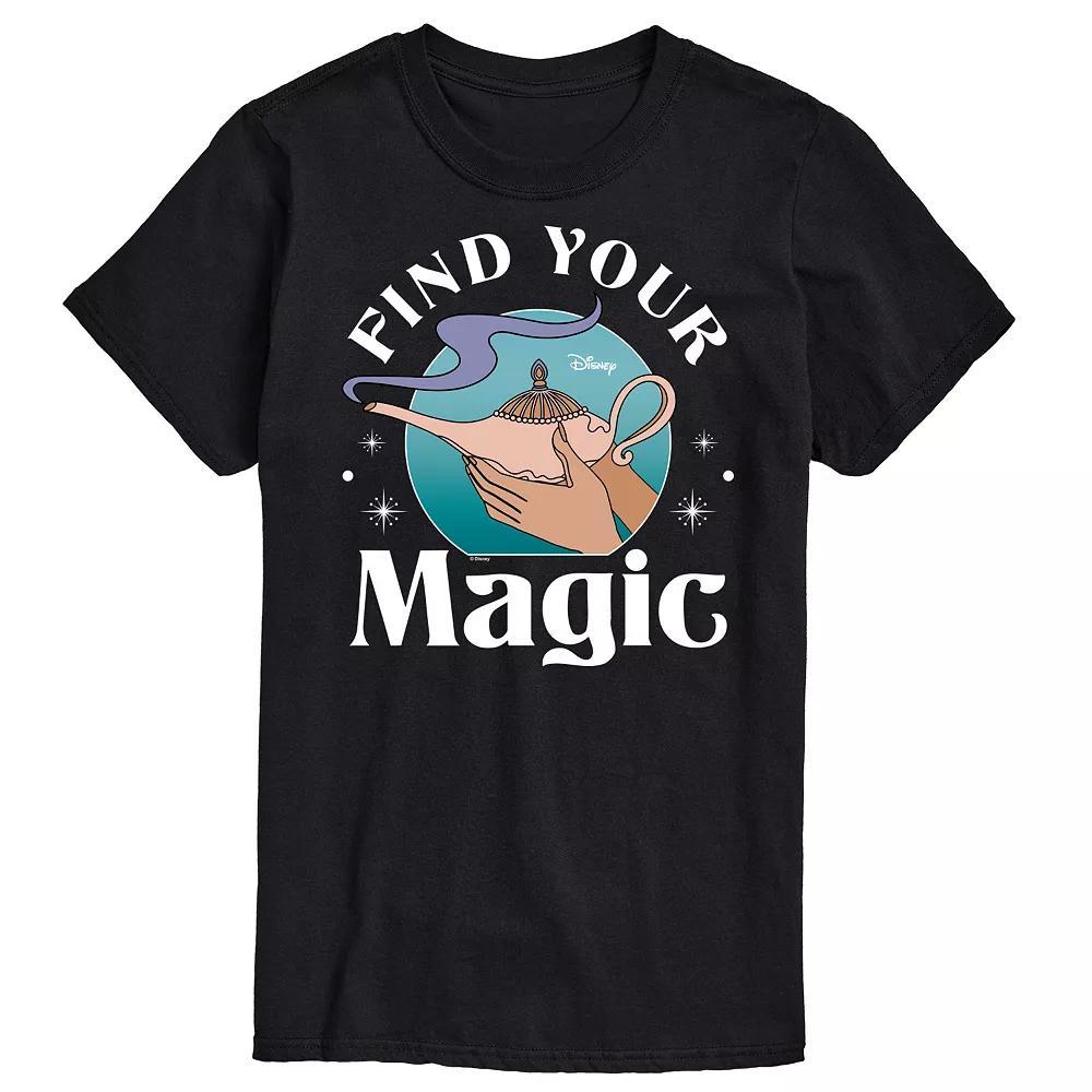 Disney Princess Big & Tall Find Your Magic Graphic Tee, Men's,  Product Image